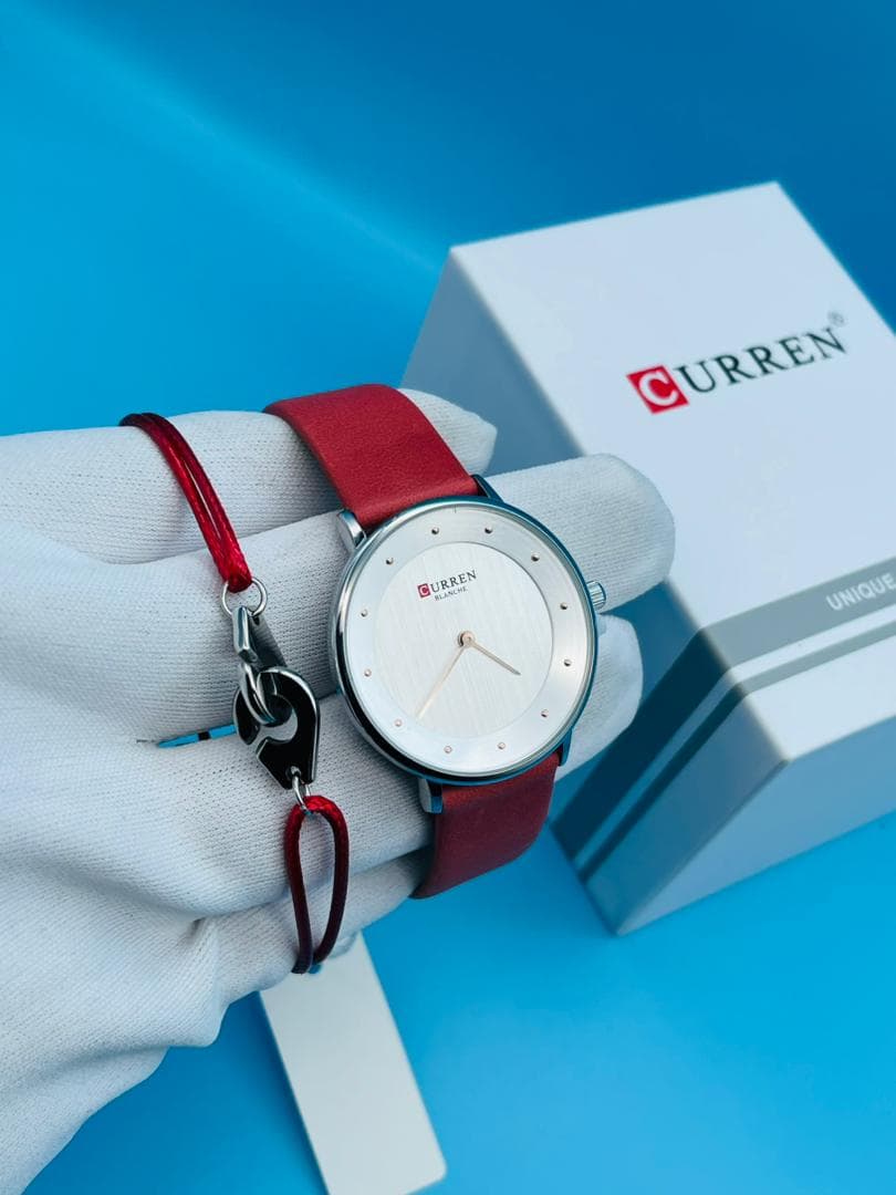 Montre Fashion Élégante rouge